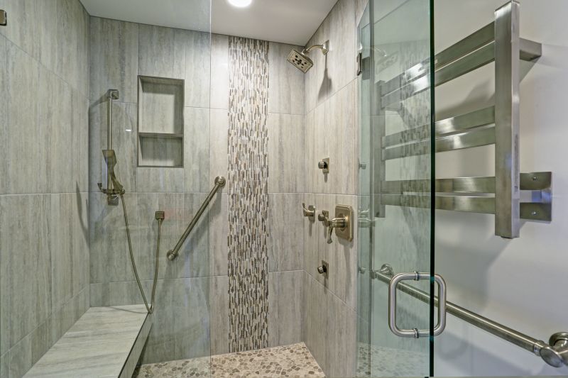 Open-Concept Shower Space